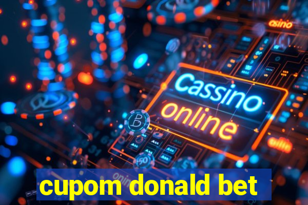 cupom donald bet